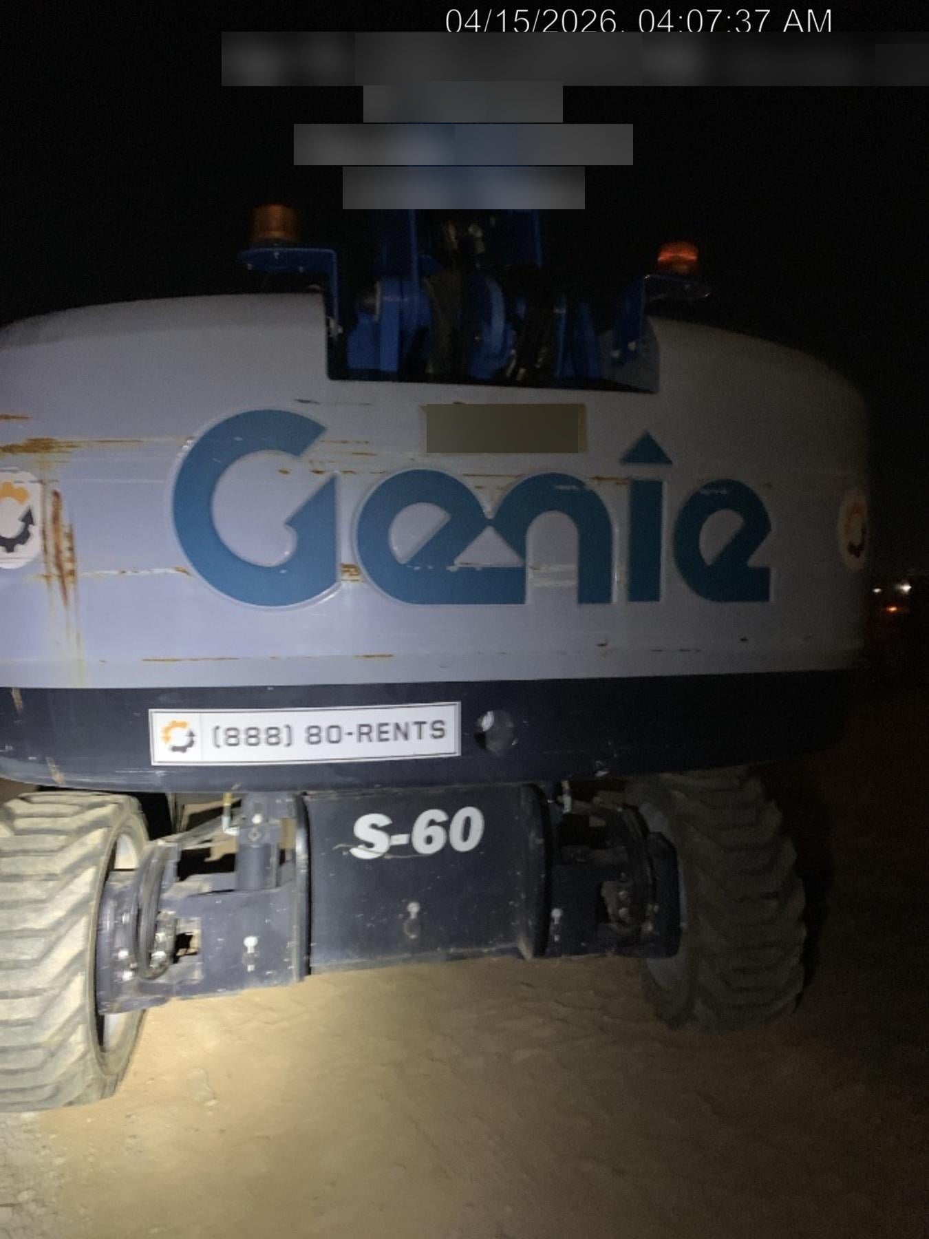 2018 GENIE S-60 X
