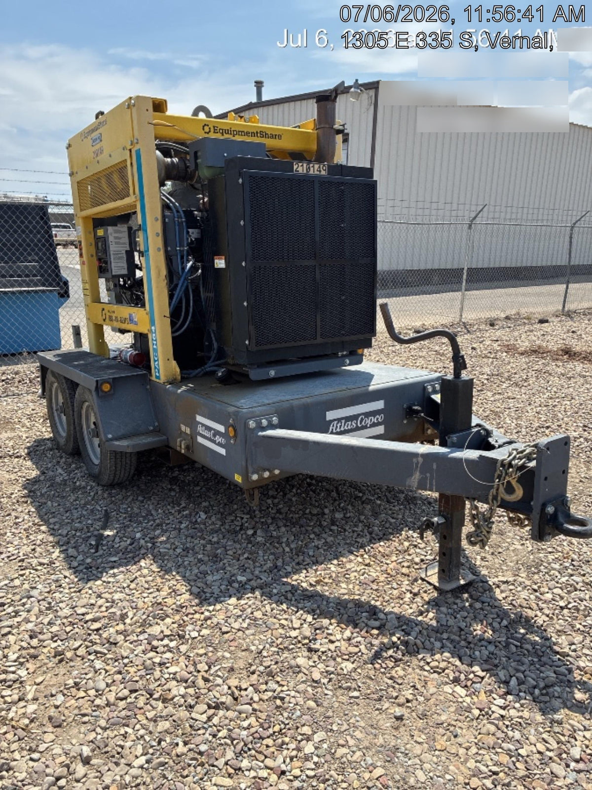 2022 ATLAS COPCO PAC H64 JD
