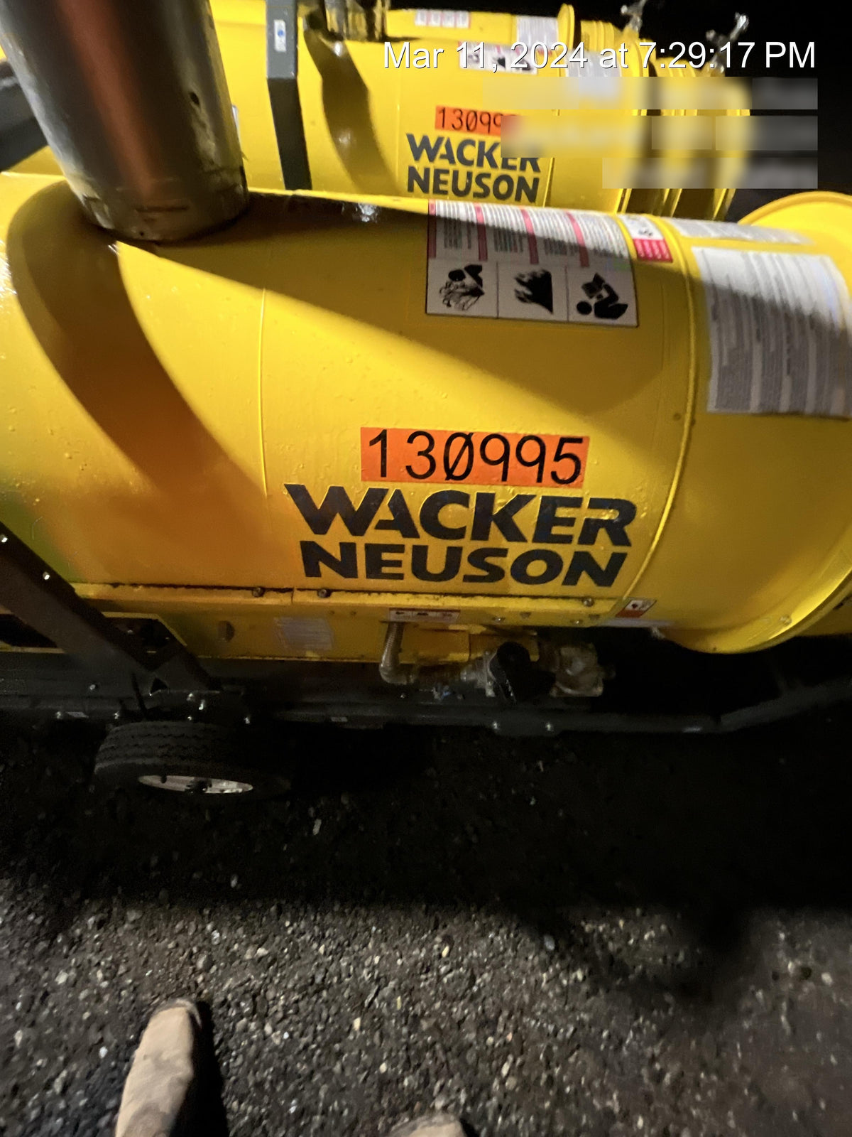 2021 WACKER NEUSON HI400G