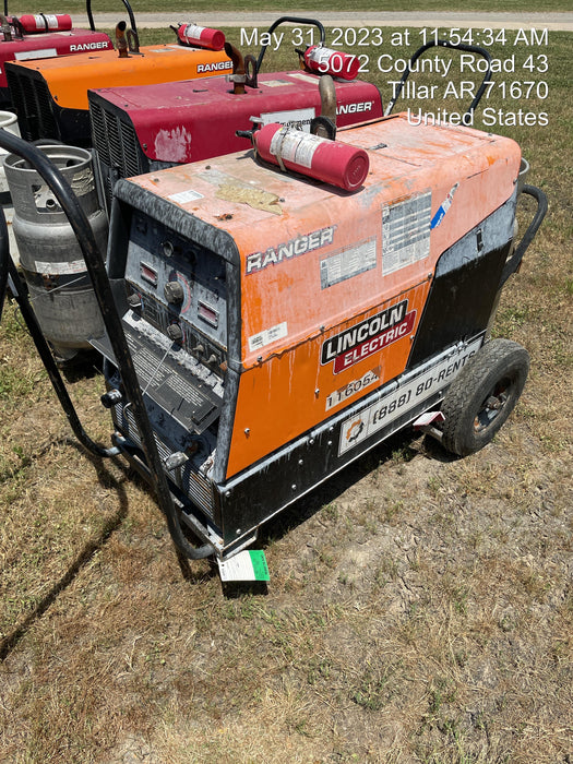 2020 Lincoln Electric Ranger 305 LPG Engine Driven Welder (Kohler®) One-Pak