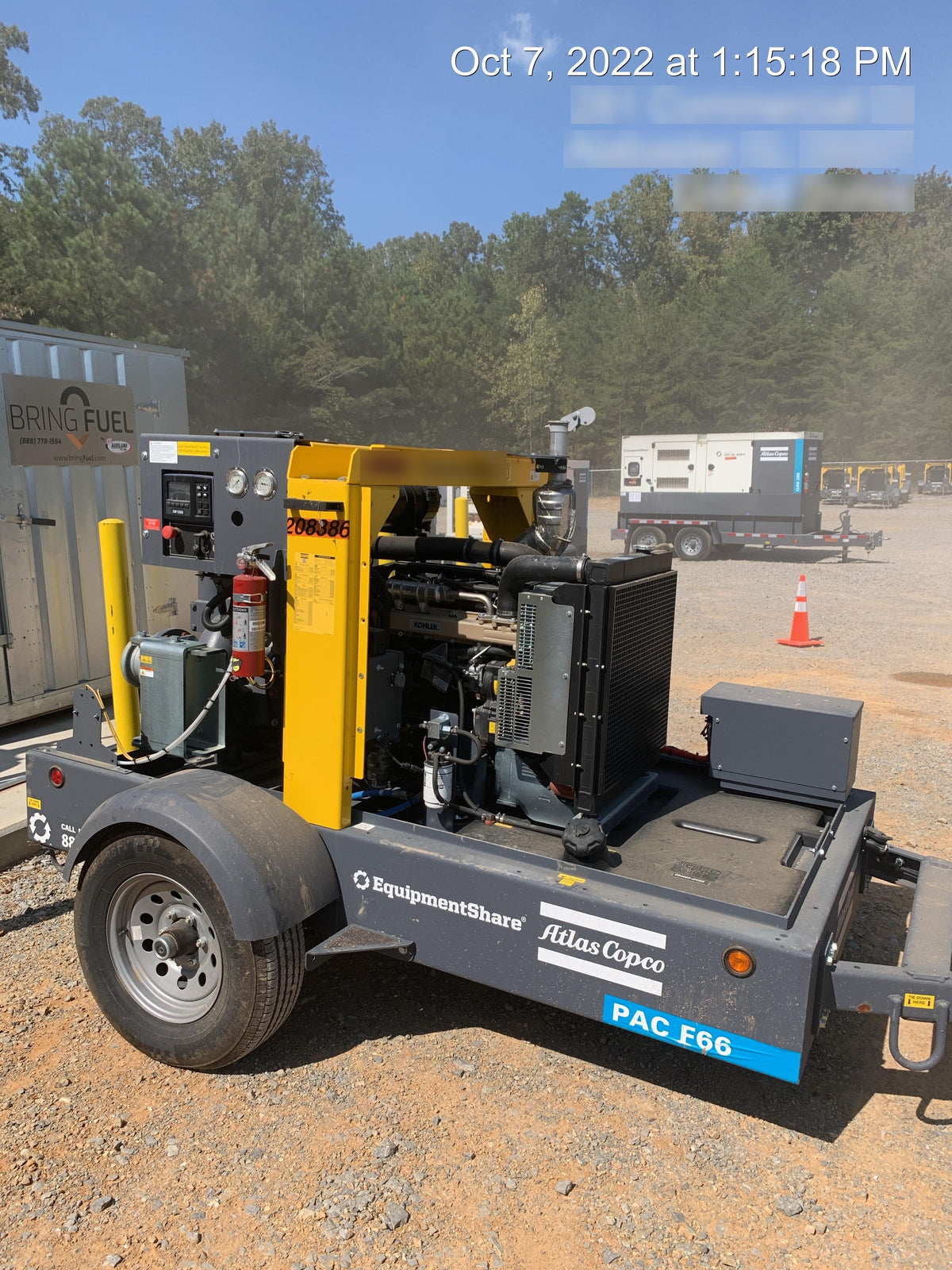 2022 ATLAS COPCO PAC F66 KD