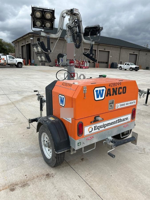 2024 Wanco WLTT-4MM4K Diesel, Deep Sea Controller, Shore Power Plug, Auto Start, (4) 350W LED Floodlights, 4kW Generator, 60 Gal Fuel Tank, 2" Ball, T3