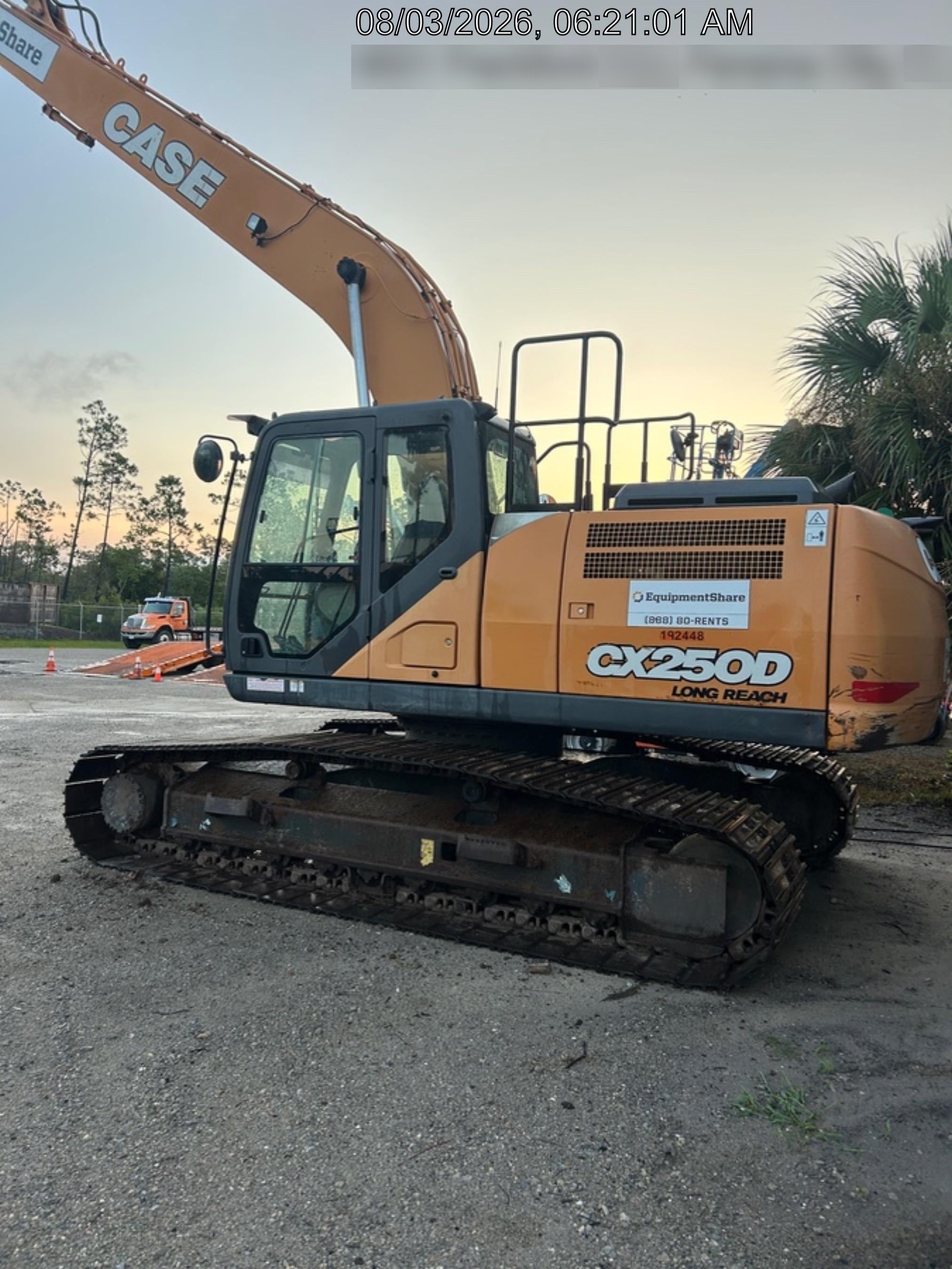 2018 CASE CX250D LR