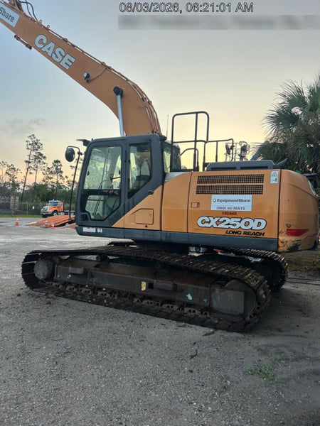 2018 CASE CX250D LR