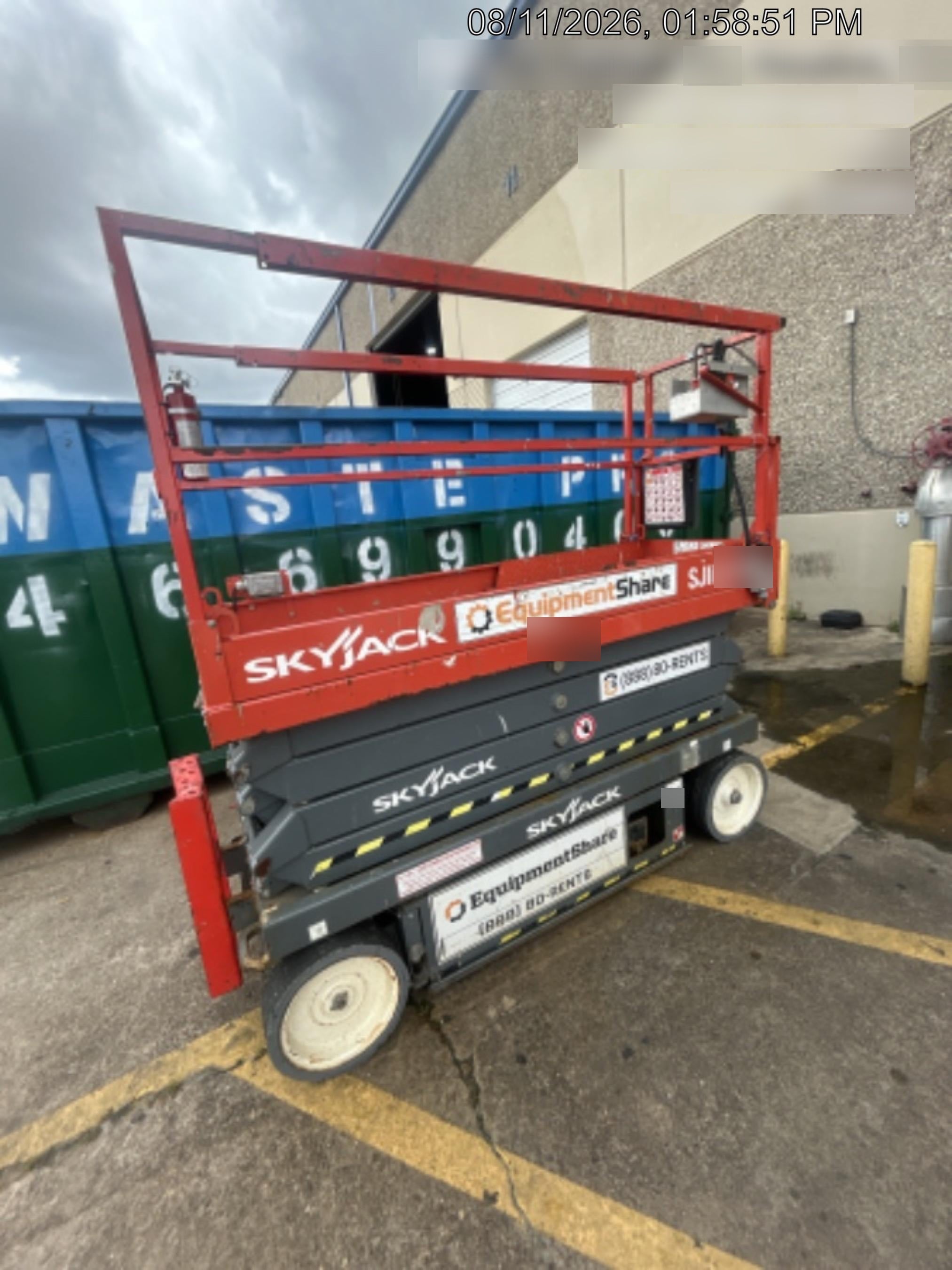 2019 Skyjack SJIII-3226 Skyjack SJIII3226 Standard w/Trojan Batteries