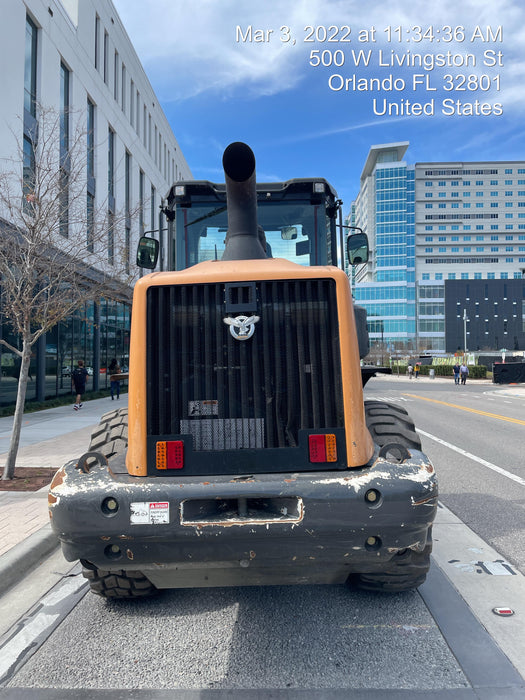 2018 Case 621G CLOSED CAB, JRB 416 STYLE HYD COUPLER