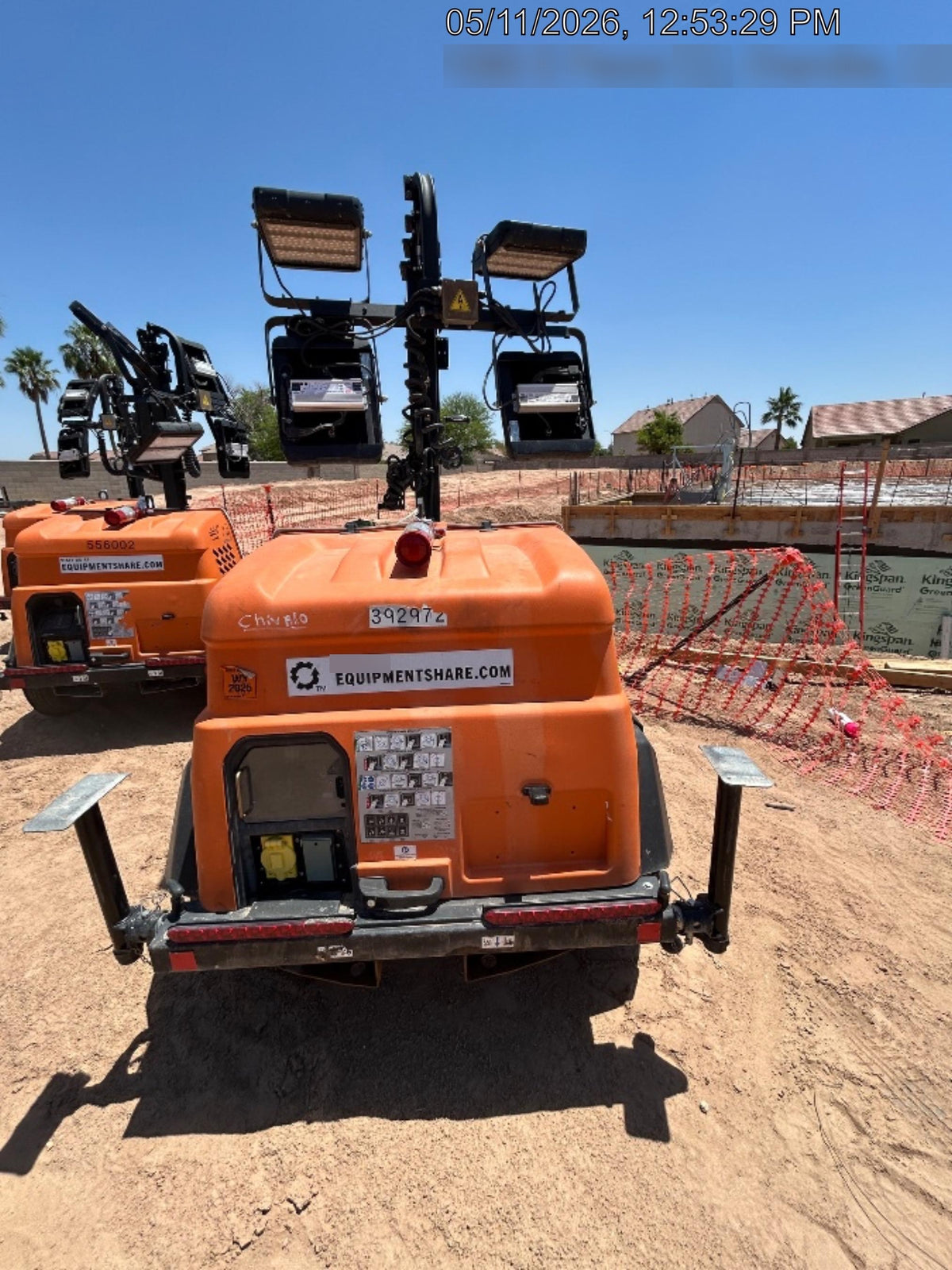 2024 Generac MLT2 Diesel, Flex Switch 120V Input, Powerzone Controller, 
(4) 320W LED Lights, 4kW Generator, 39.9 Gal Fuel Tank, 2" Ball, T3