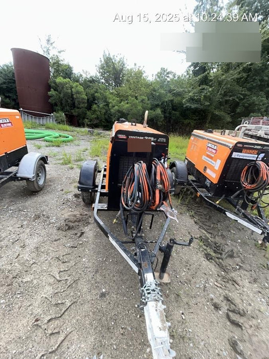 2021 Lincoln Electric Vantage 322 Vantage 322 Ready Pak 3 w/ Decals, ORANGE (includes trailer, cable rack, fender light kit) NO Telematics