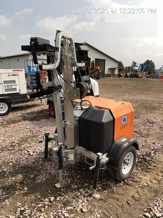 2024 Wanco WLTT-4MM4K Diesel, Deep Sea Controller, Shore Power Plug, Auto Start, (4) 350W LED Floodlights, 4kW Generator, 60 Gal Fuel Tank, 2" Ball, T3