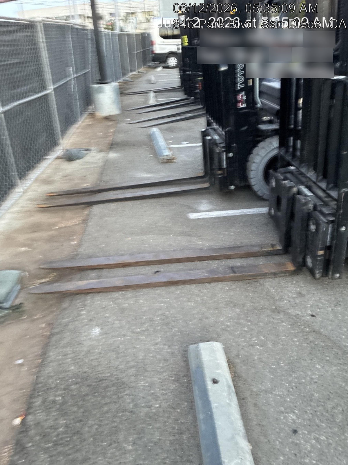 2022 TOYOTA 8FGU25 LP w/ Scale