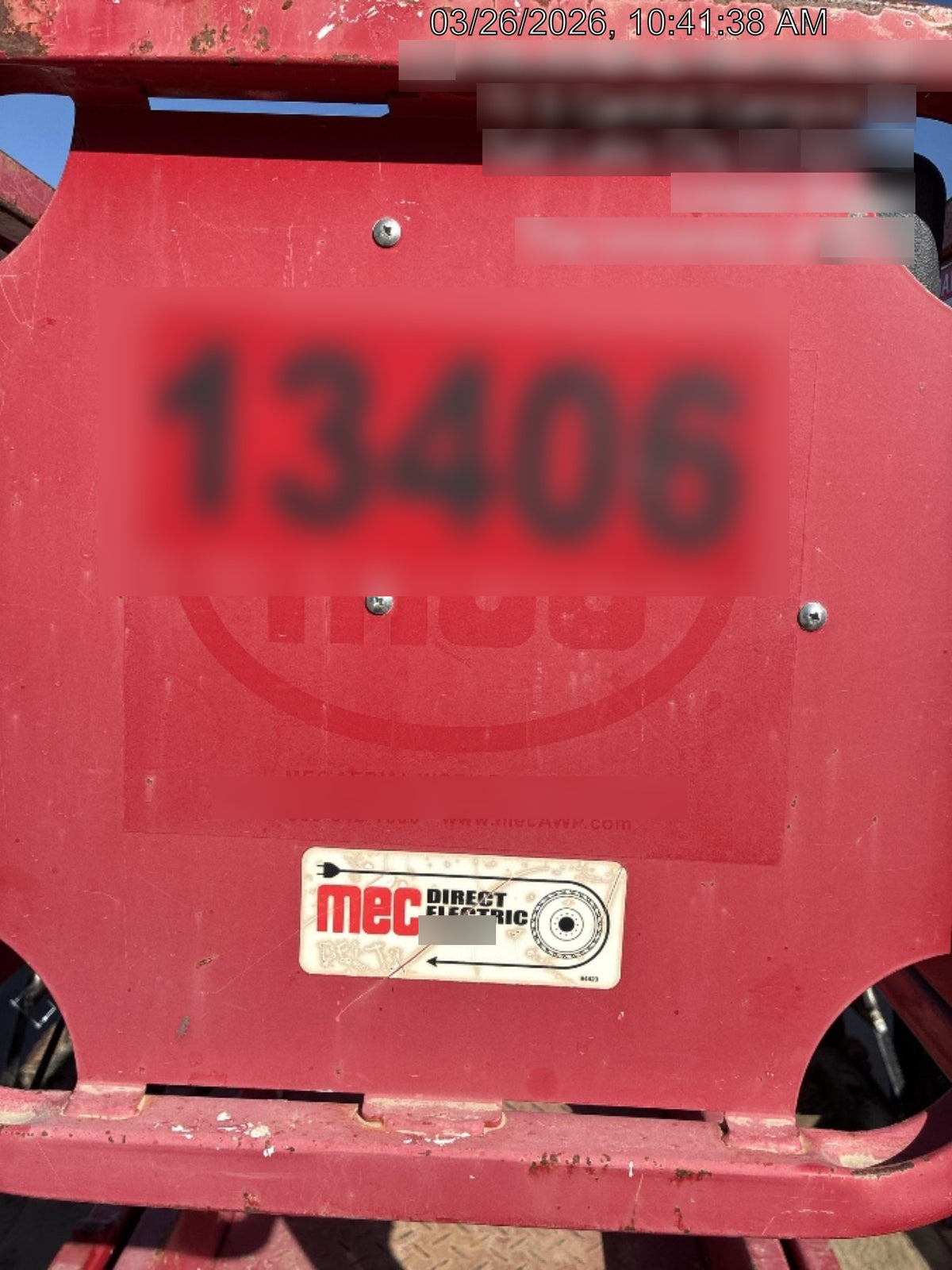 2018 MEC 1330SE MEC 1330SE, 2 Yr Full Extended Warranty