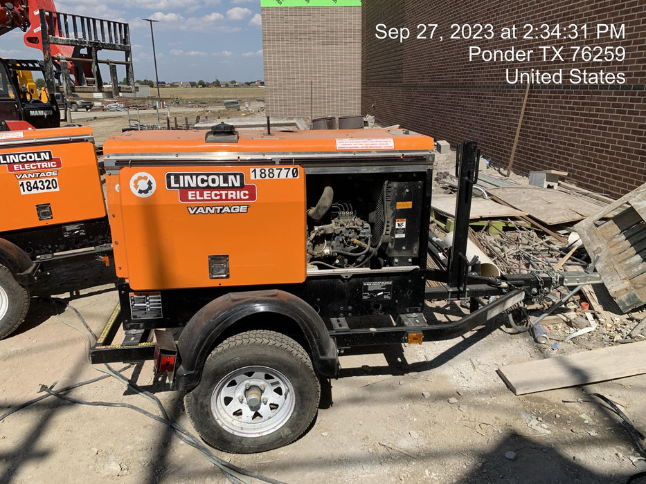 2021 Lincoln Electric Vantage 322 VANTAGE 322 READY-PAK 3