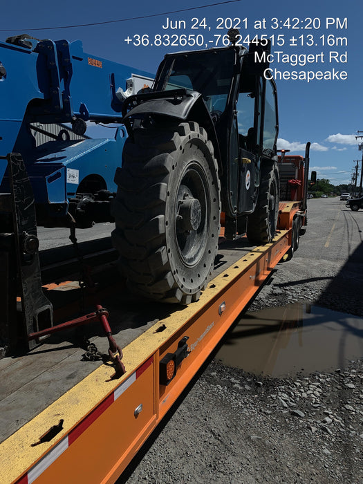 2020 Genie GTH-636 Cab/Heat/Air, Solid Tires, Work Lights, Beacon, Aux Hydraulics, Back up Alarm