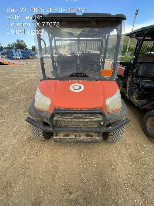 2021 Kubota RTV-X1140W-H Plastic Canopy, Windshield Acrylic Clear, LED Strobe Light, Wire Harness Kit, Back up Alarm