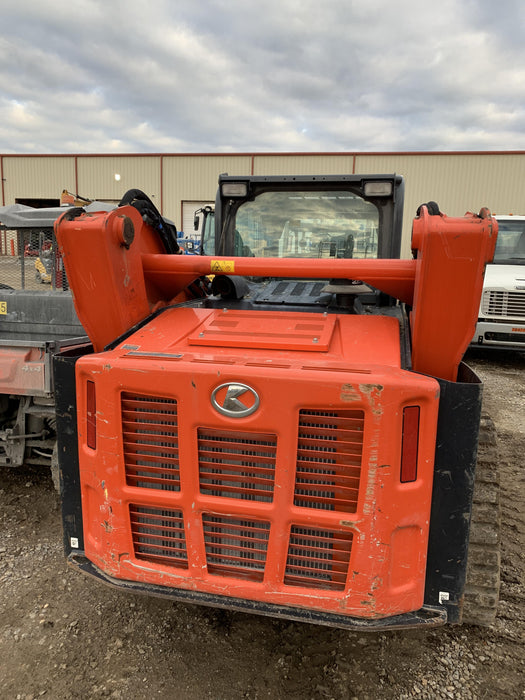 2019 Kubota SVL95-2S Cab/Heat/Air, Standard Tracks, Standard Flow, Hydraulic QC 80" HD w/ Smooth Cutting Edge