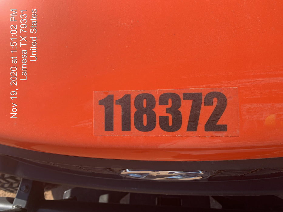 2020 Kubota RTV-X1140W-H Canopy, 4-Seater, Diesel, Windshield Acrylic Clear, LED Strobe, Backup Alarm