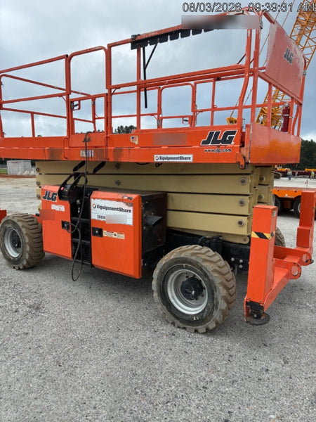 2019 JLG 4069LE Solid Non Marking Tires, Rotating Beacon
