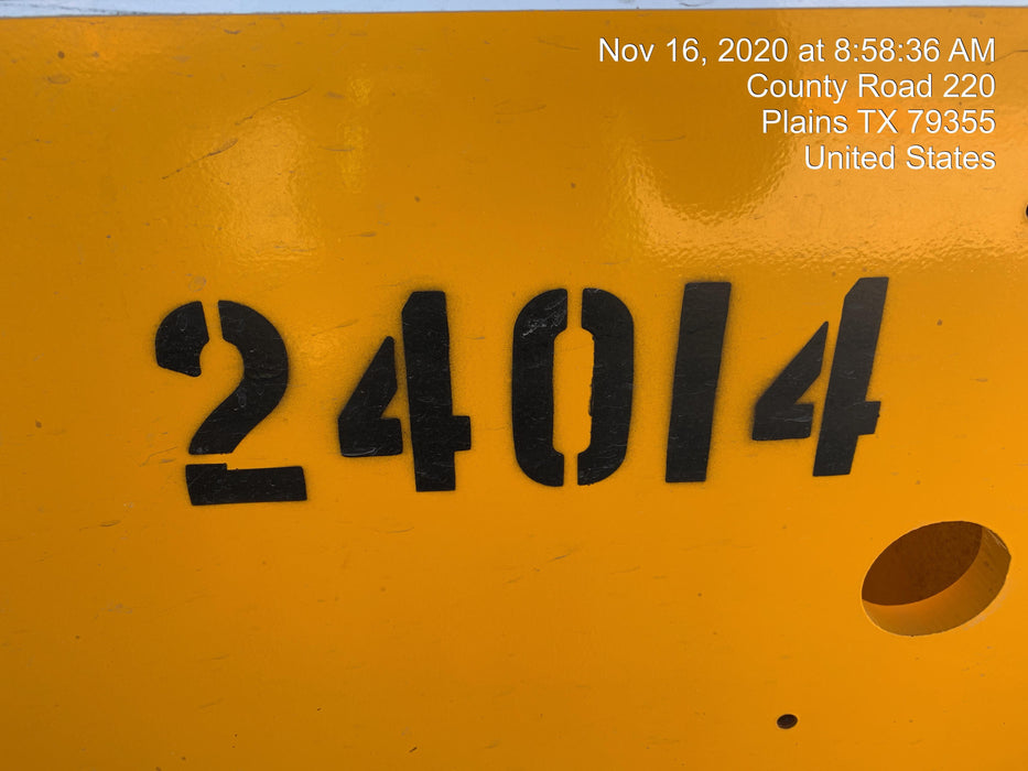 2019 JCB 510-56 JCB 510-56 74 HP w/Open ROPS, Beacon, Aux Hydraulics, Worklights, Solid Tires, 60" Carriage/Forks