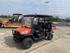 2022 Kubota RTV-X1140W-H Plastic Canopy, Windshield Acrylic Clear, LED Strobe Light, Wire Harness Kit, Back up Alarm