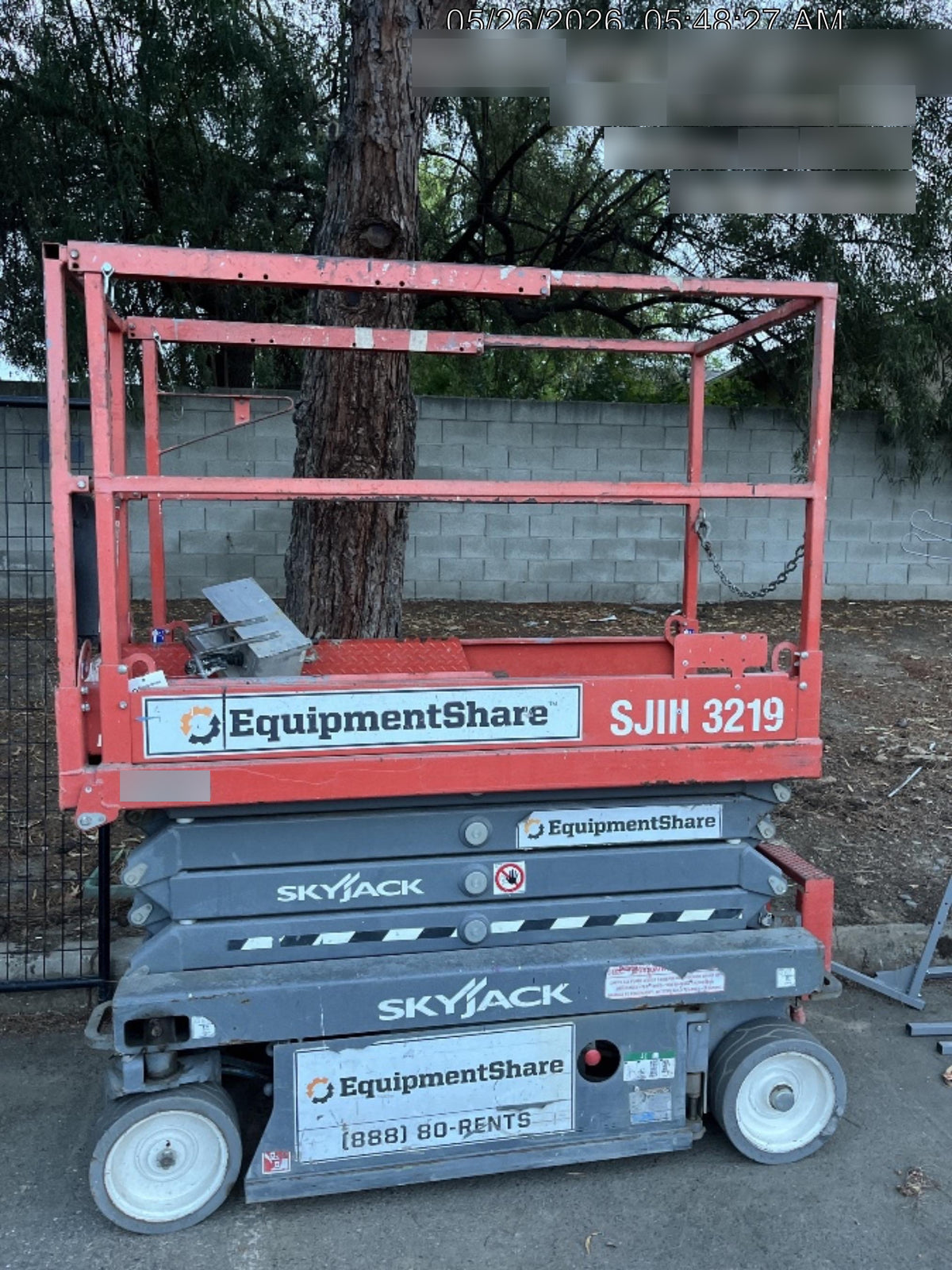 2019 Skyjack SJIII-3219 Standard w/Trojan Batteries