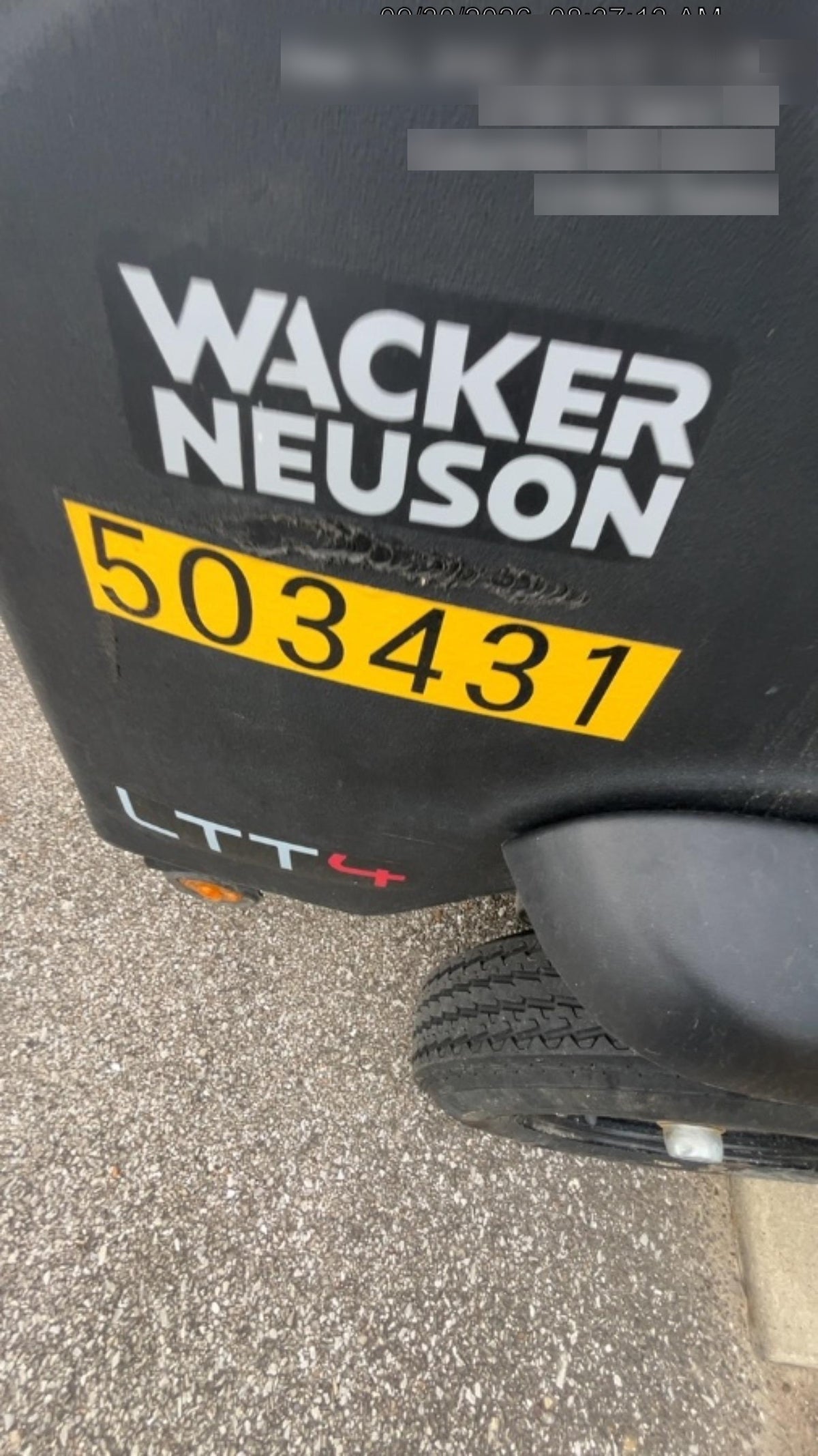 2025 WACKER NEUSON LTT4
