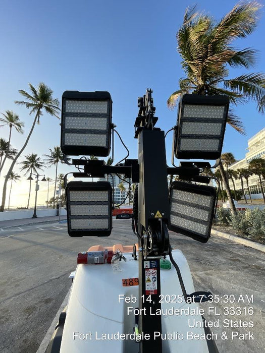 2025 Generac MLTS-4 Diesel, Mitsubishi L2E, 7.1 hp @1800 rpm, Flex Switch 120V Input, Powerzone Controller, (4) 320W LED Lights, 4kW Generator, 39.9 Gal Fuel Tank, 2" Ball, T3, ES Decals