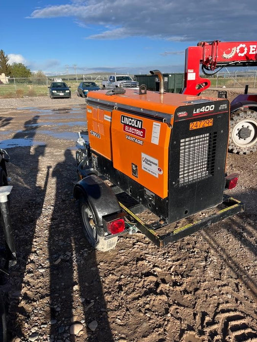 2022 Lincoln Electric LE400 Kubota V1505, Trlr, Cable Rack, Light Kit, ES Decals, T3