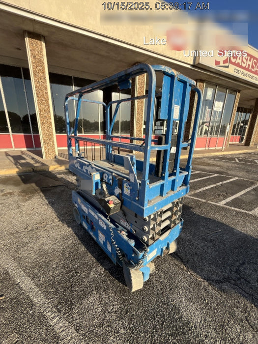 2018 Genie GS-1930 Genie GS-1930 w/Fixed Rail, Chain Entry