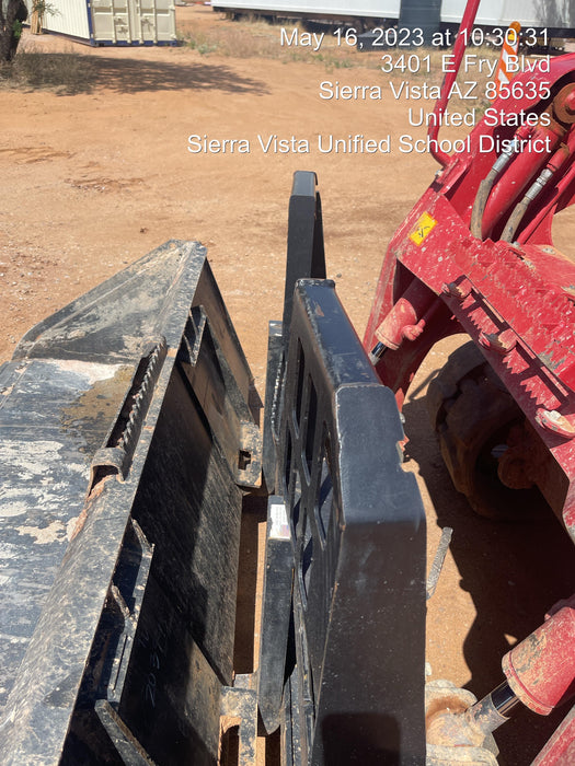 2021 FEMA 72" Skid Steer Forks FEMA