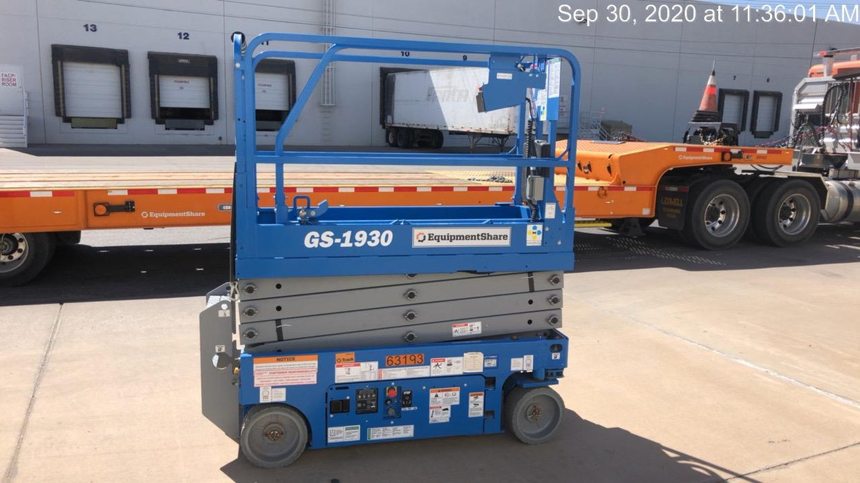 2020 Genie GS-1930 Standard Machine