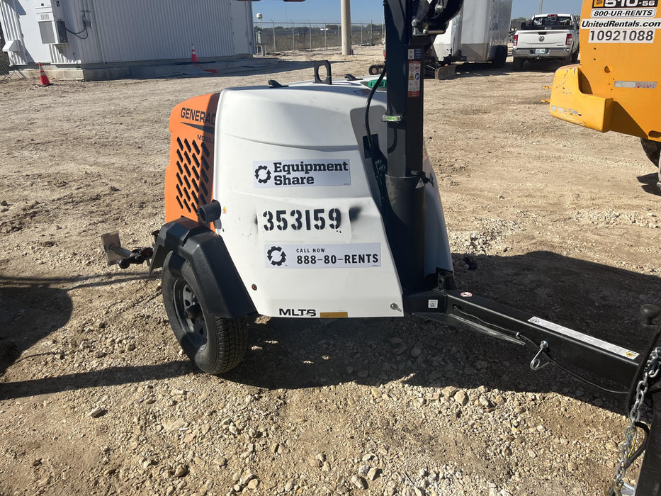 2023 Generac MLT2 Diesel, Flex Switch 120V Input, Powerzone Controller, (4) 320W LED Lights, 4kW Generator, 39.9 Gal Fuel Tank, 2" Ball, T3