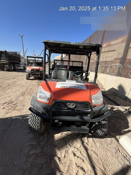 Kubota RTV-X1140W-H Plastic Canopy, Windshield Acrylic Clear, LED Strobe Light, Wire Harness Kit, Back up Alarm