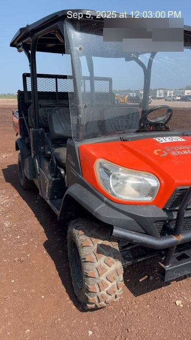 2019 Kubota RTV-X1140 4wd Utility Cart, LED Strobe, Windshield Tempered Glass, Plastic Canopy, Wire Harness Kit, Backup Alarm
