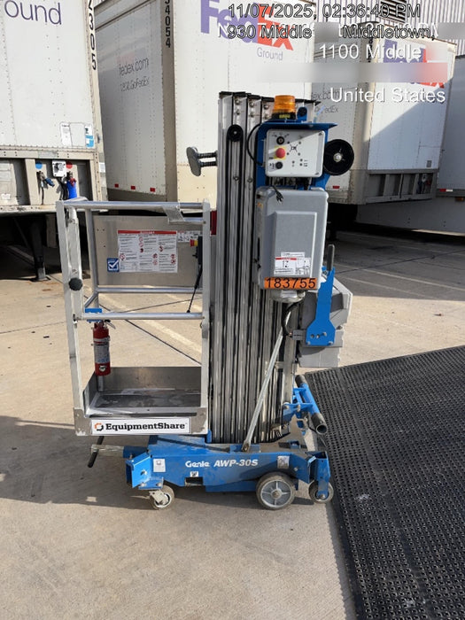 2021 GENIE AWP-30S DC