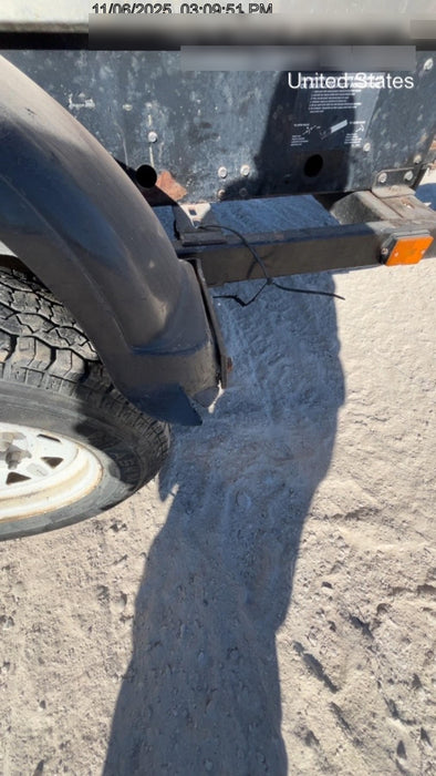 2019 Lincoln Electric Vantage 322 Welder Ready-Pak 3, Two wheel trailer, Fender and Light kit, Cable Rack