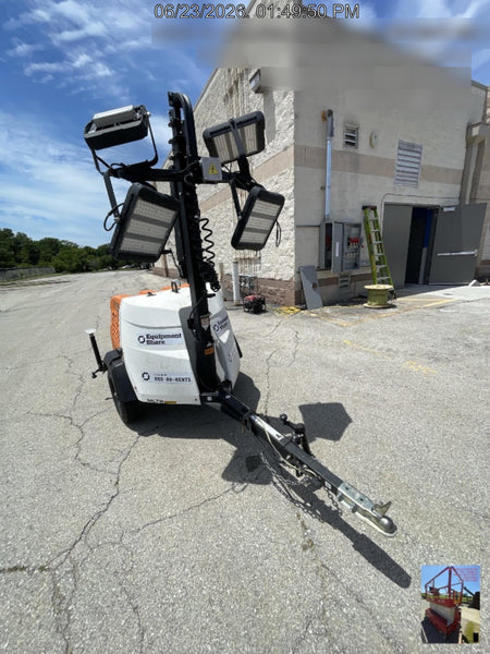 2023 Generac MLT2 Diesel, Flex Switch 120V Input, Powerzone Controller, (4) 320W LED Lights, 4kW Generator, 39.9 Gal Fuel Tank, 2" Ball, T3