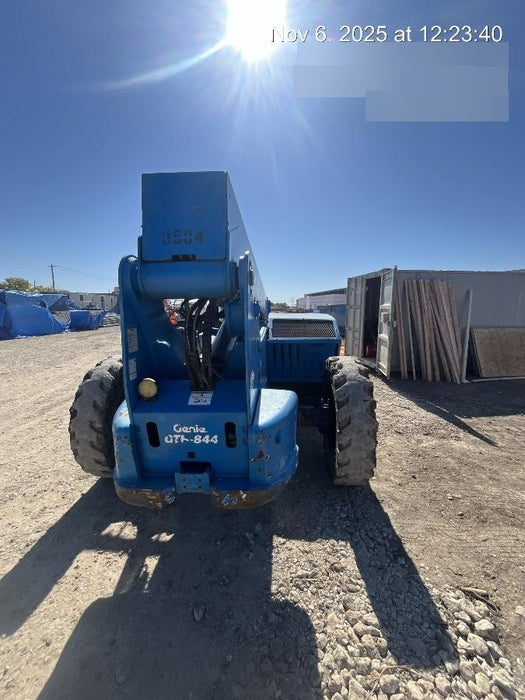 2018 Genie GTH-844 Genie GTH-844D w/Open ROPS, FF Tires, Work Light/Beacon, 60" Carriage and Forks