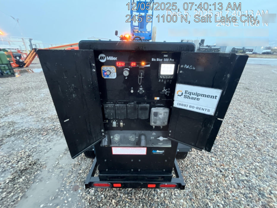 2020 Miller Electric BB500 BIG BLUE 500 PRO (KUBOTA) DELUXE W/ ARCREACH