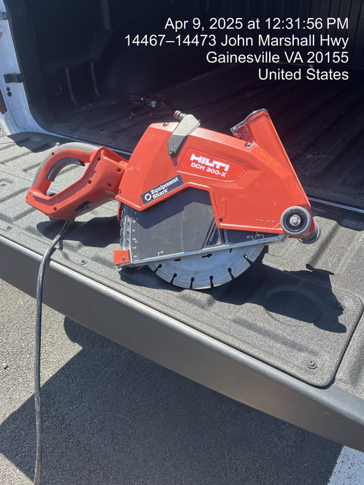 2025 HILTI DCH 300-X