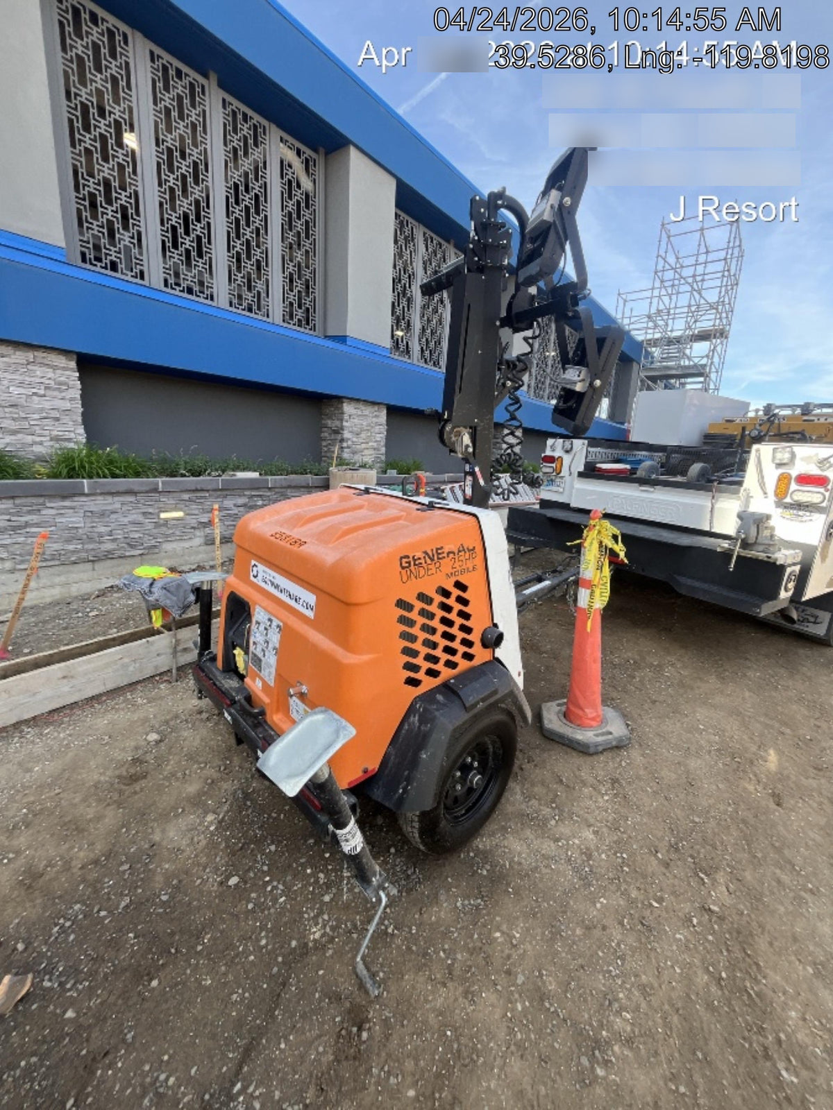 2023 Generac MLT2 Diesel, Flex Switch 120V Input, Powerzone Controller, (4) 320W LED Lights, 4kW Generator, 39.9 Gal Fuel Tank, 2" Ball, T3