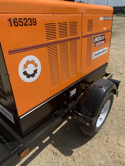 2021 Lincoln Electric Vantage 549X Ready Pak 3, ORANGE (includes trailer, cable rack, fender light kit)