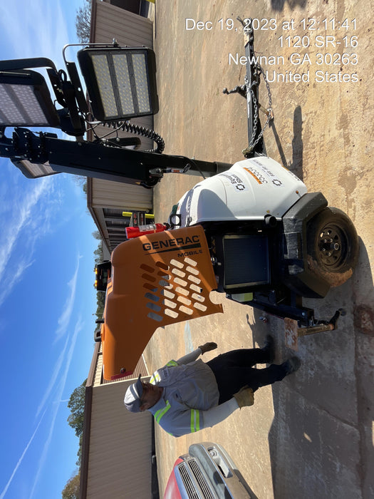 2023 Generac MLT2 Diesel, Flex Switch 120V Input, Powerzone Controller, (4) 320W LED Lights, 4kW Generator, 39.9 Gal Fuel Tank, 2" Ball, T3