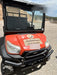 Kubota RTV-X1140W-H 4wd Utility Cart, LED Strobe, Windshield Tempered Glass, Pastic Canopy, Wire Harness Kit, Backup Alarm
