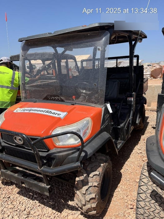 2020 Kubota RTV-X1140W-H Canopy, 4-Seater, Diesel, Windshield Acrylic Clear, LED Strobe, Backup Alarm
