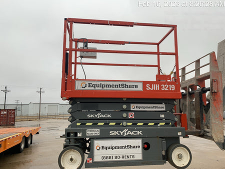 2019 Skyjack SJIII-3219 Standard Options, Trojan Batteries