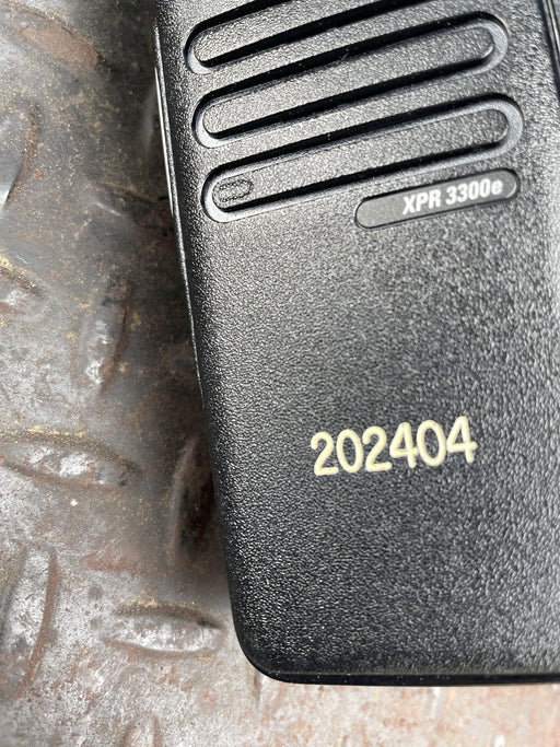 2022 MOTOROLA XPR3300E