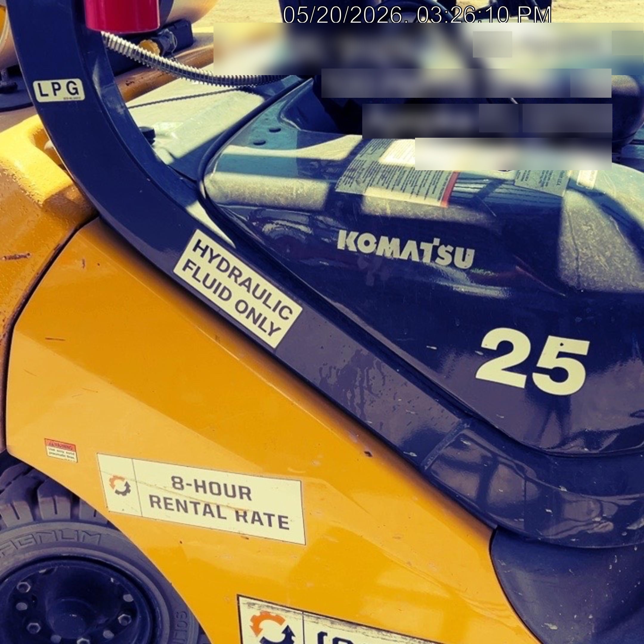 2022 KOMATSU FG25T-16