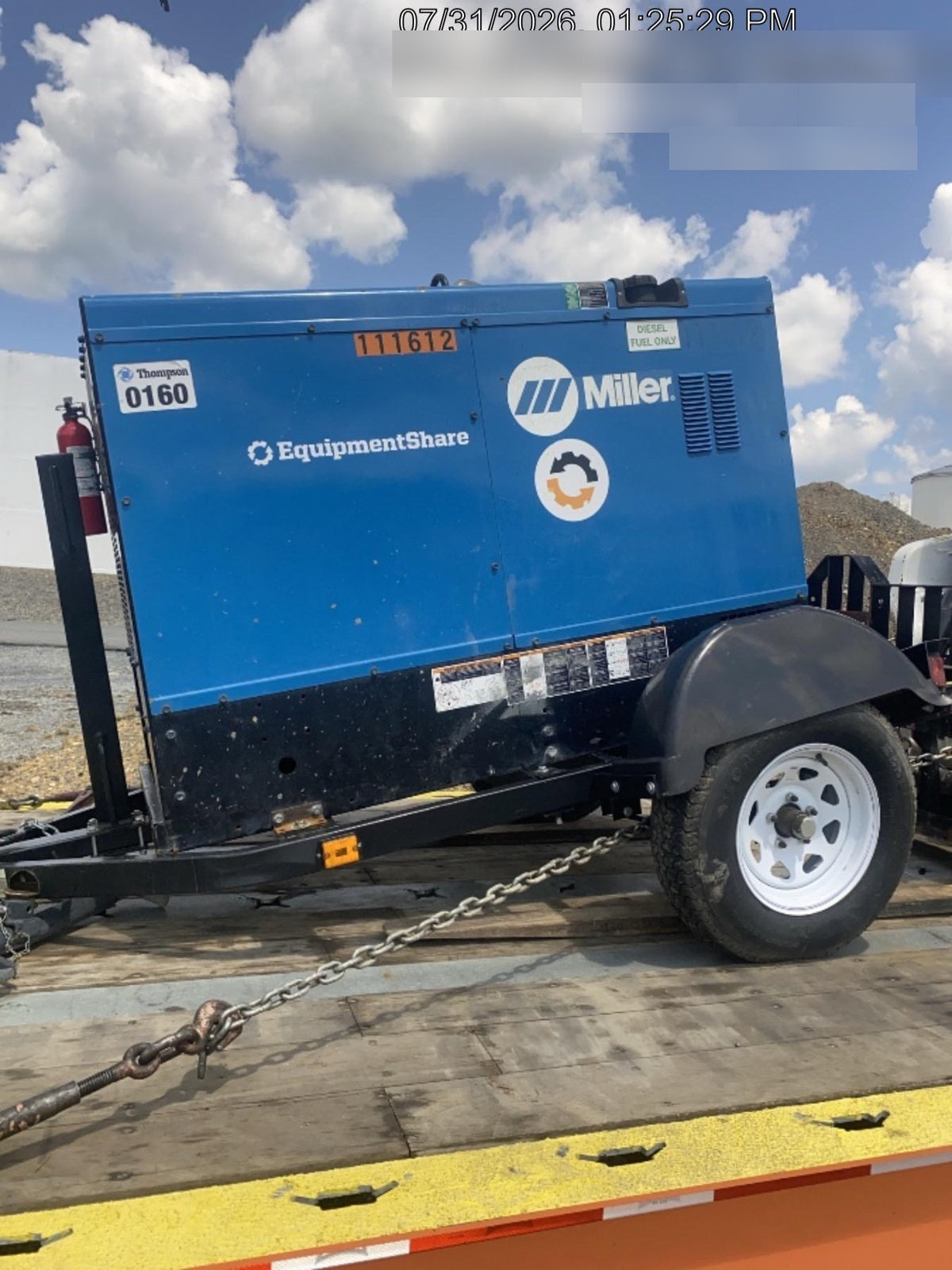 2020 Miller Electric BB500 BIG BLUE 500 PRO (KUBOTA) DELUXE W/ ARCREACH
