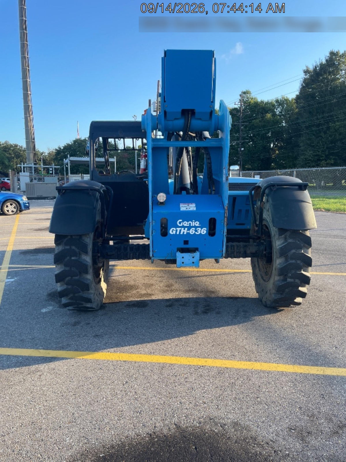 2017 Genie GTH-636 Genie GTH636, Foam Filled Tires, 48" carriage