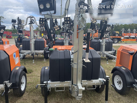 2024 Wanco WLTT-4MM4K Diesel, Deep Sea Controller, Shore Power Plug, Auto Start, (4) 350W LED Floodlights, 4kW Generator, 60 Gal Fuel Tank, 2" Ball, T3